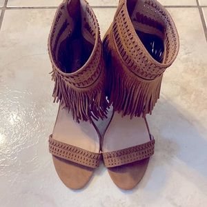 Nine West Fringe Heels